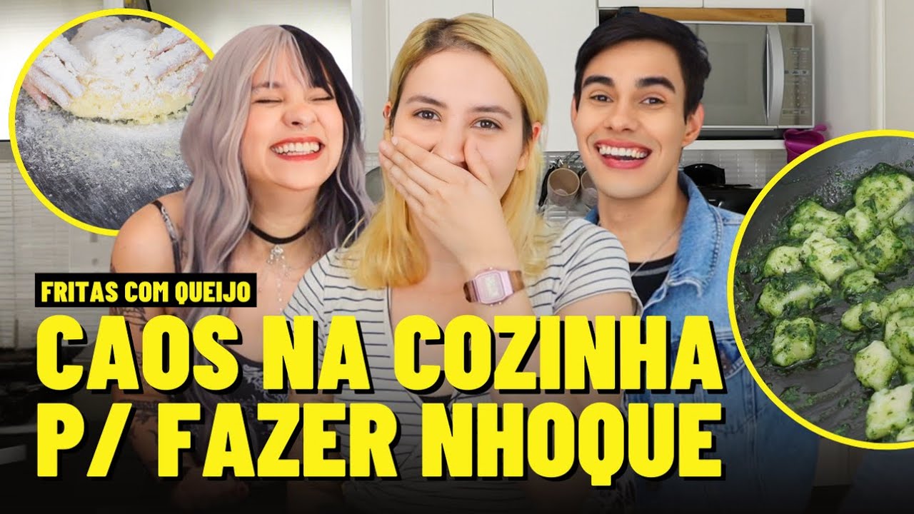 FIZEMOS O FAMOSO NHOQUE DA PAOLA: SERÁ QUE DEU CERTO? | FRITAS - Três de Outubro