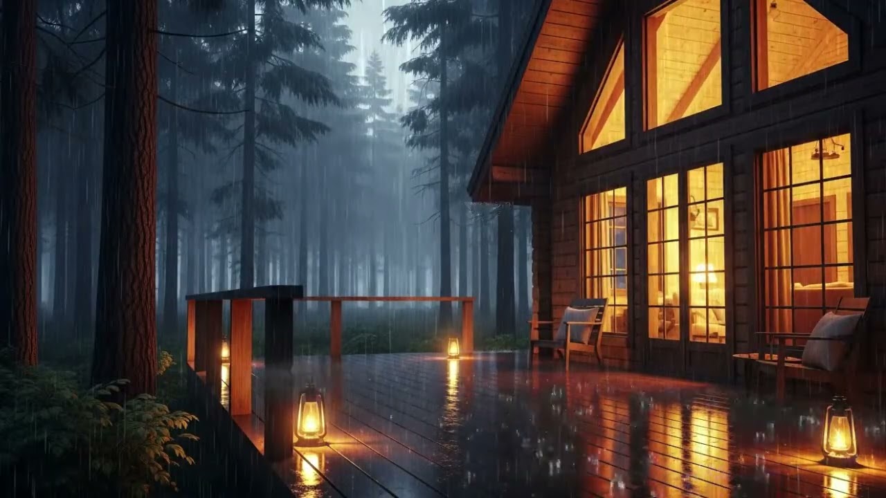 Heavy Rain To Sleep Immediately - Rain Sounds For Relaxing Your Mind And Sleep Tonight, ASMR
