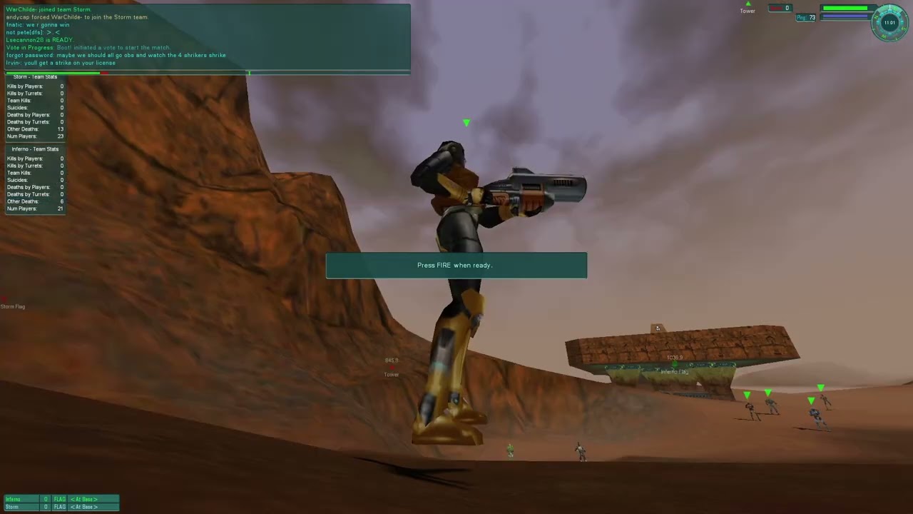 Tacocat | DeathBirdsFly1, S5_Damnation | 47 warriors | 2025/4/26 | Demo#18234 | Tribes2