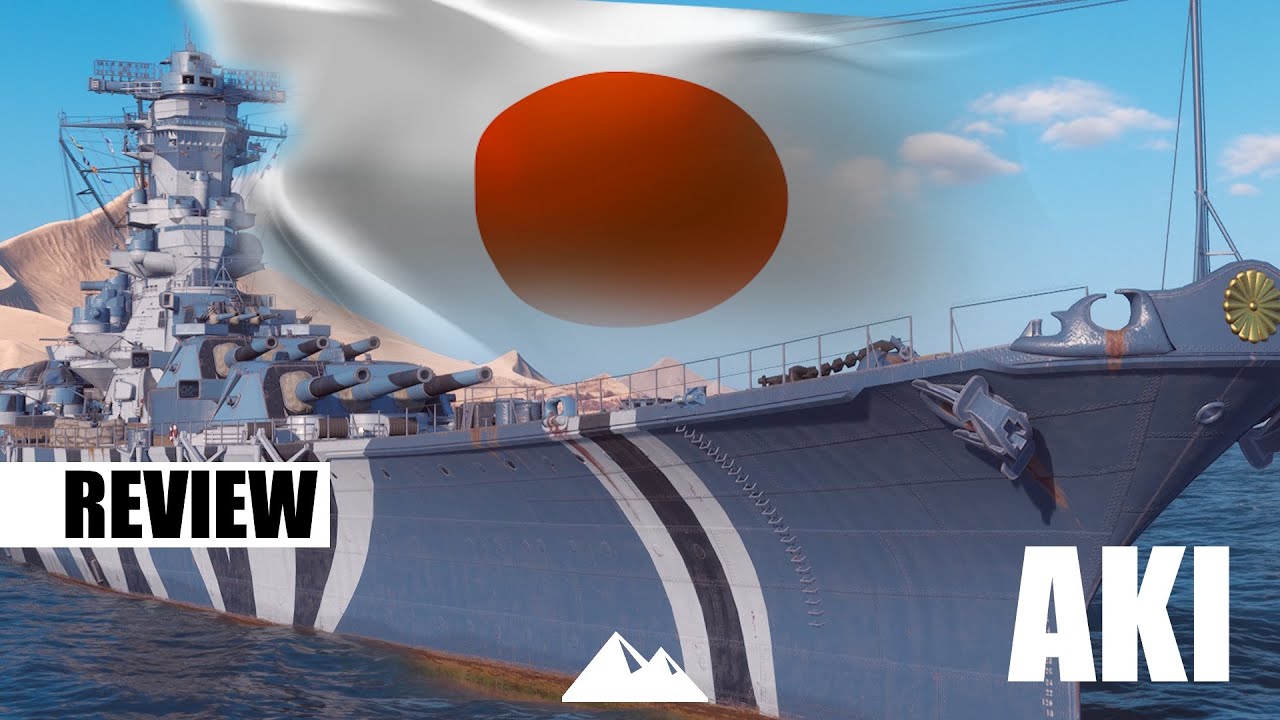 AKI, die bessere Yamato? - #worldofwarships  | #review #deutsch