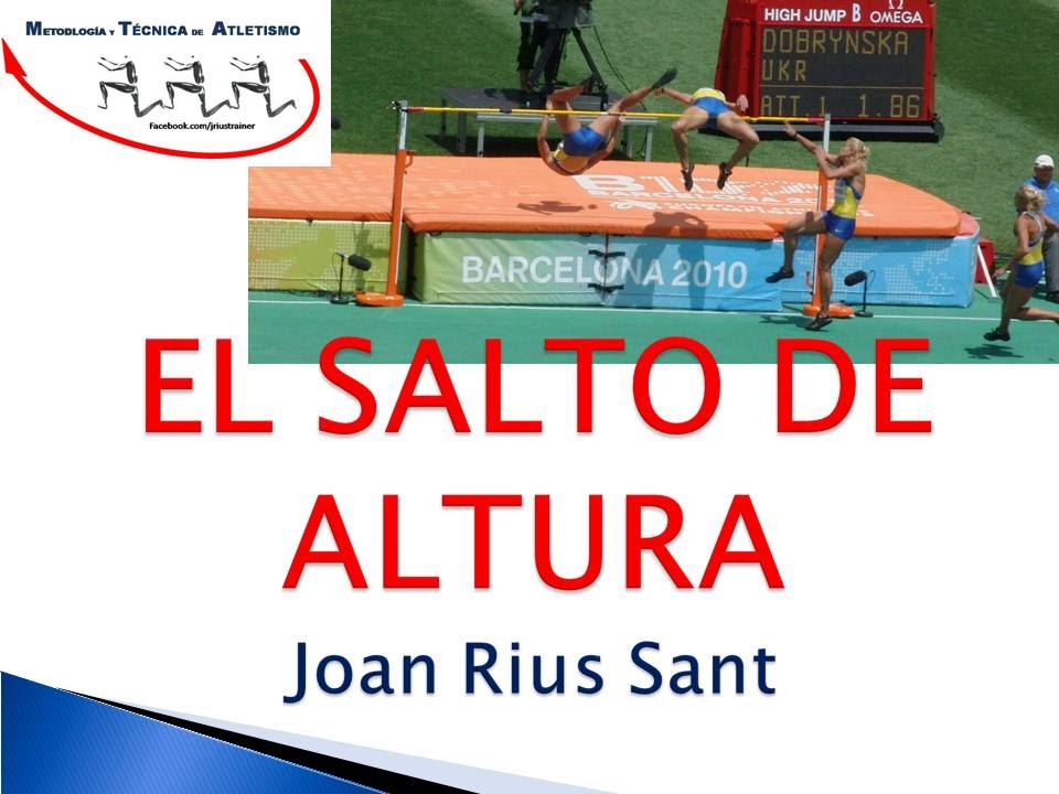 El salto de altura (salto alto)