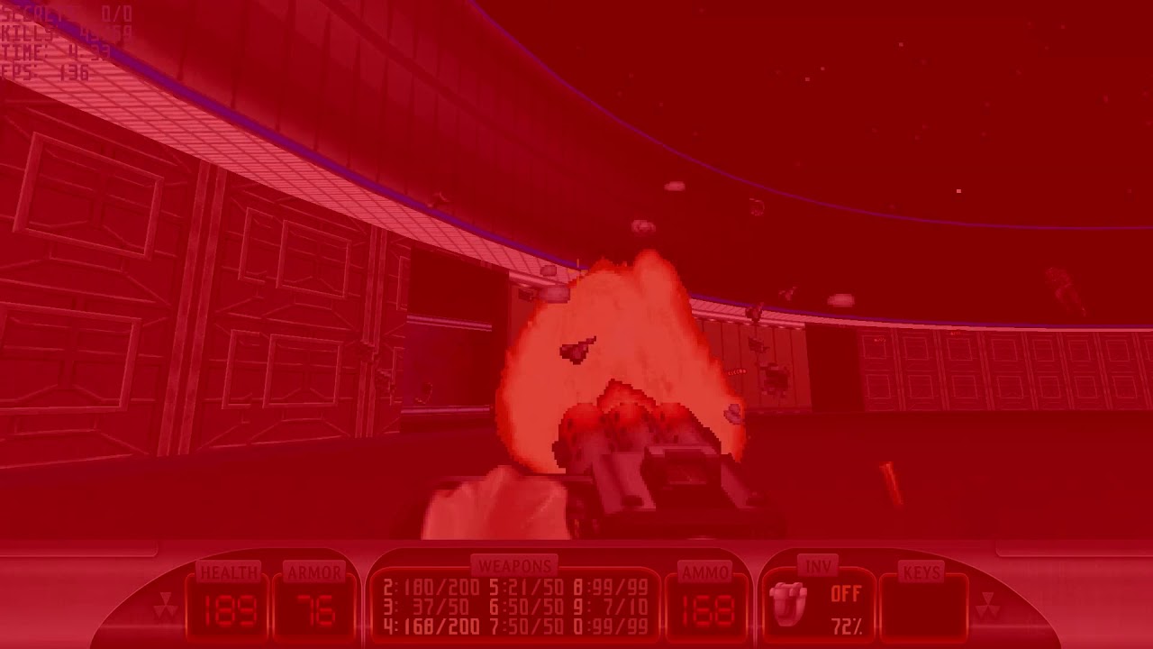 Duke Nukem 3D E2M10: Spin Cycle (100%)