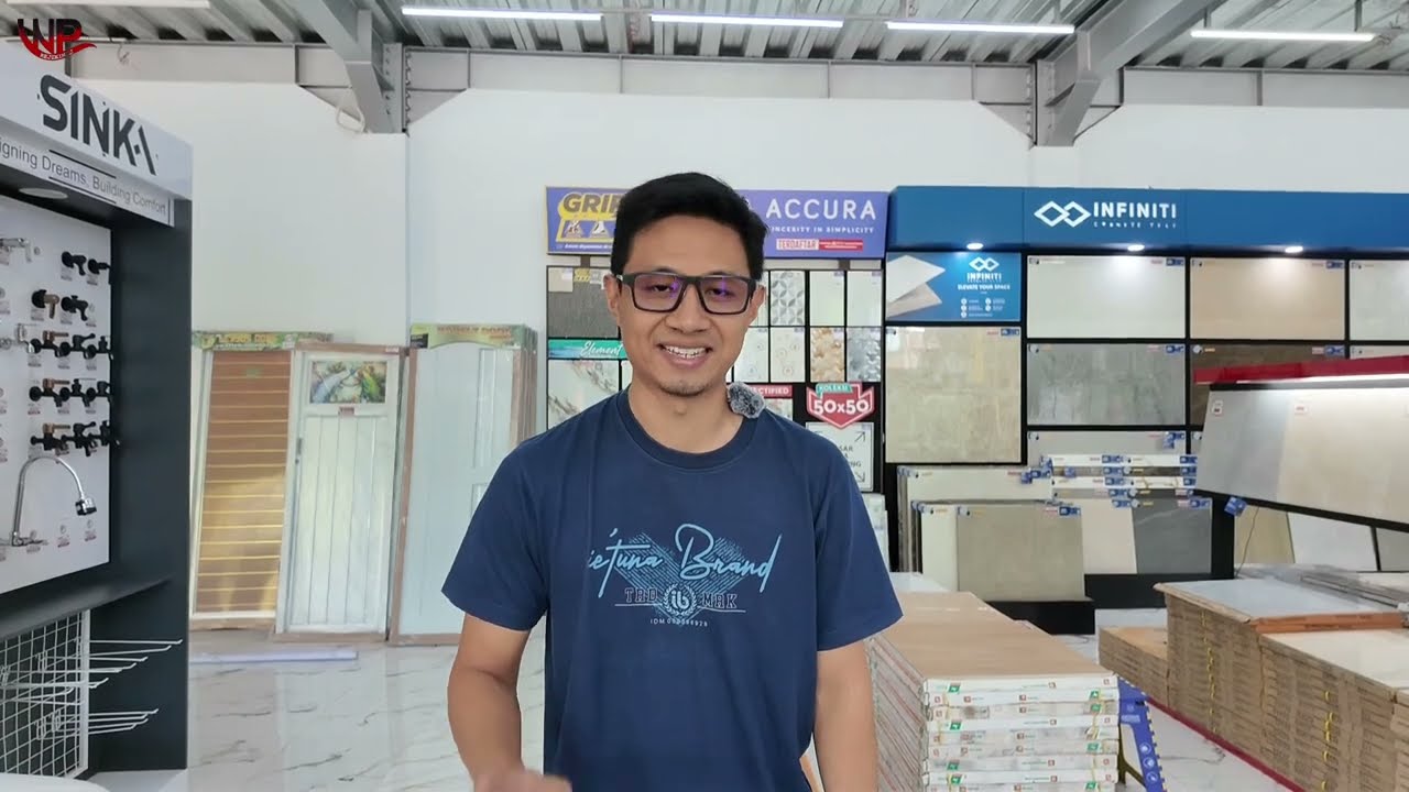 Unboxing Keramik Cutting Motif Corak Emas Mewah Dari Regata 50x50