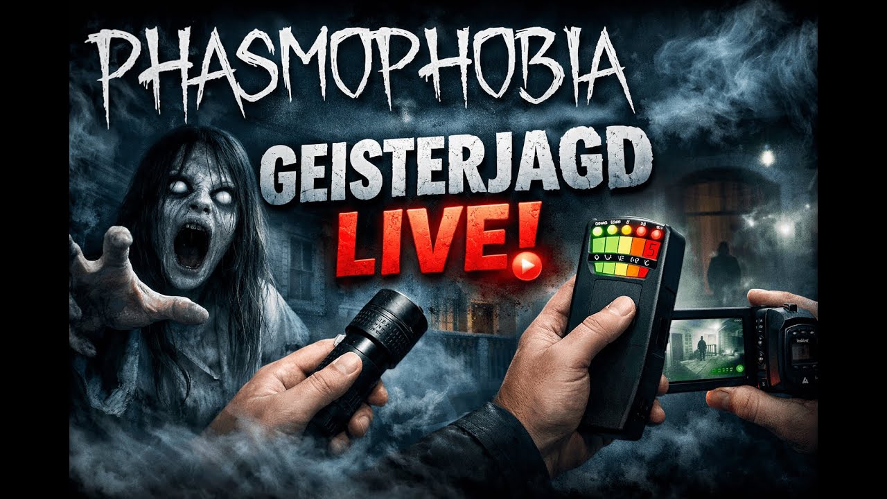 [LIVE🔴] Wir spielen Phasmophobia!