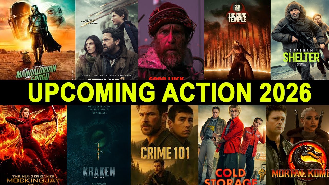 New Upcoming Action Movies in 2026 – The Top 10 Most Anticipated Films