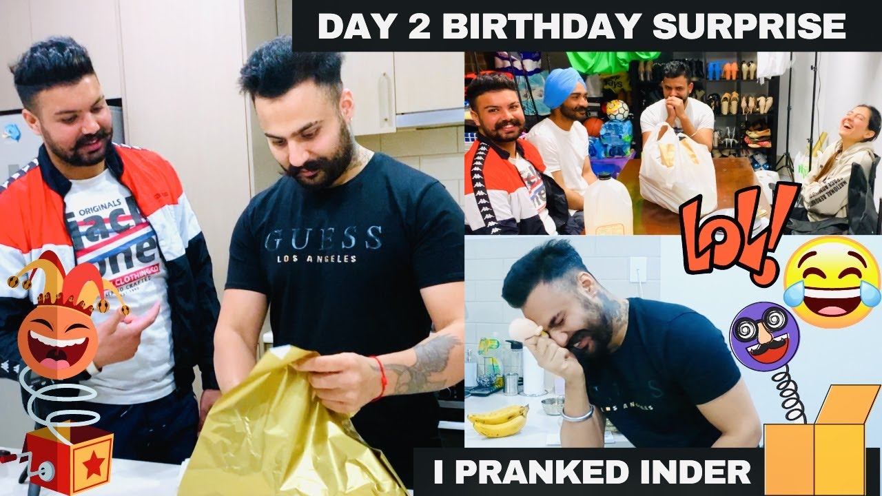 PRANKED MY HUSBAND | DAY 2 BIRTHDAY MONTH @InderKirat