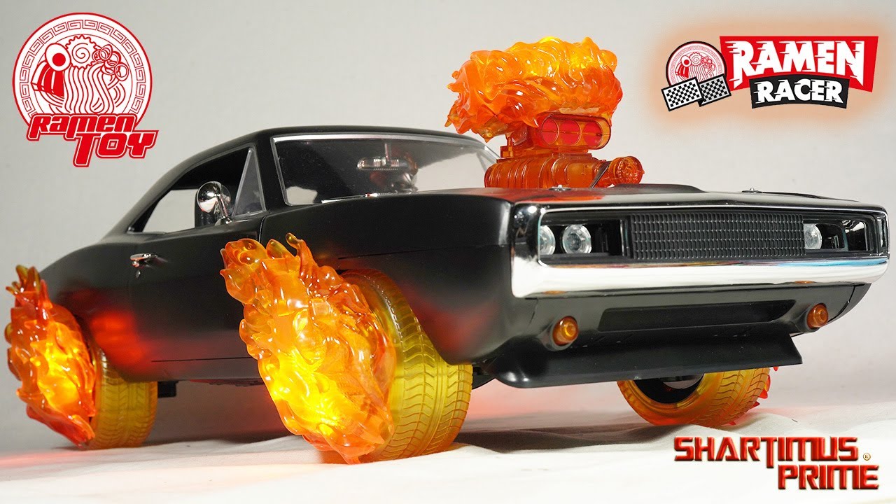 Ramen Racer NOT Marvel Legends Engine of Vengeance Fast & Furious 1:12 Scale 69 Dodge Charger Review