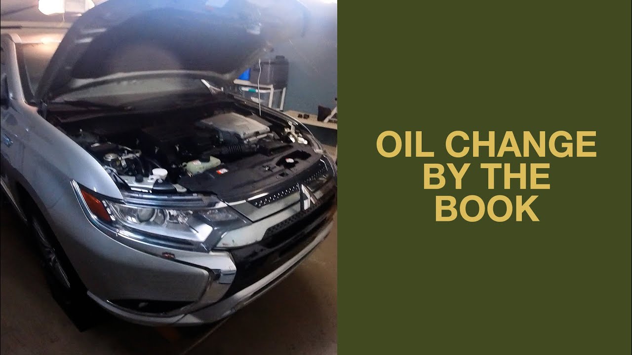 Oil Change - 2022 Mitsubishi Outlander PHEV