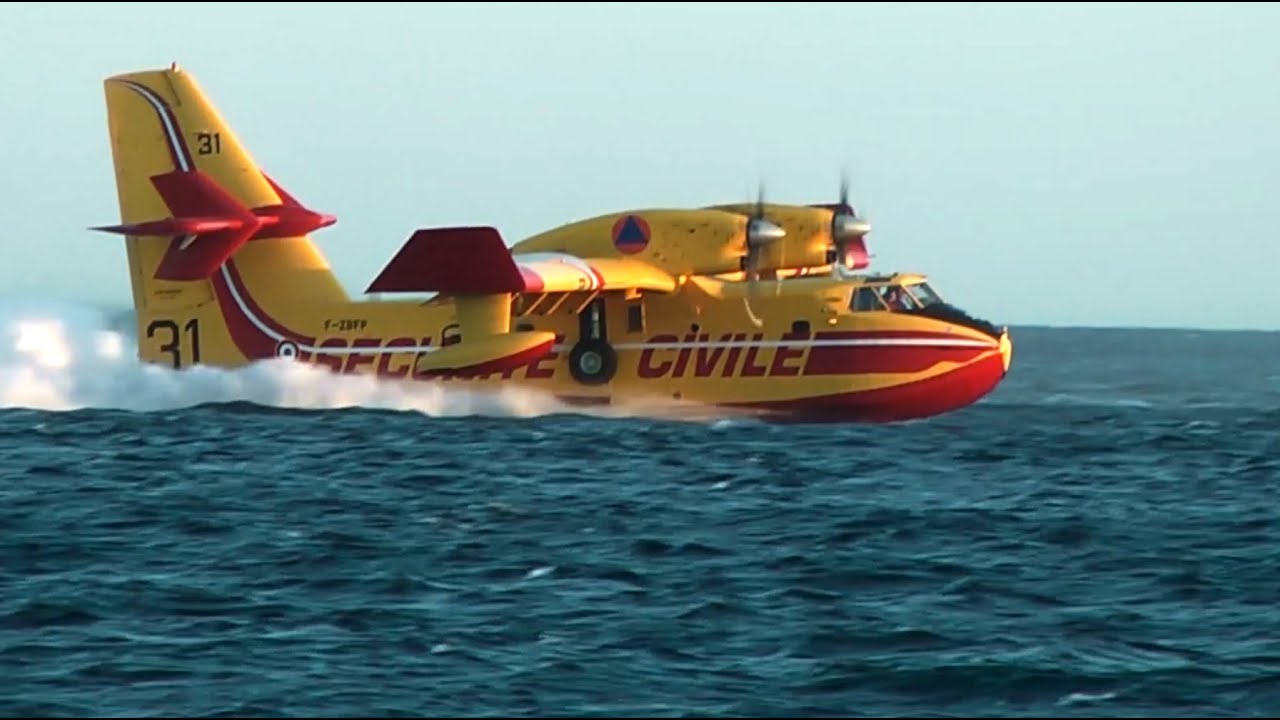Canadair en action - Saint Raphaël (01.09.17)
