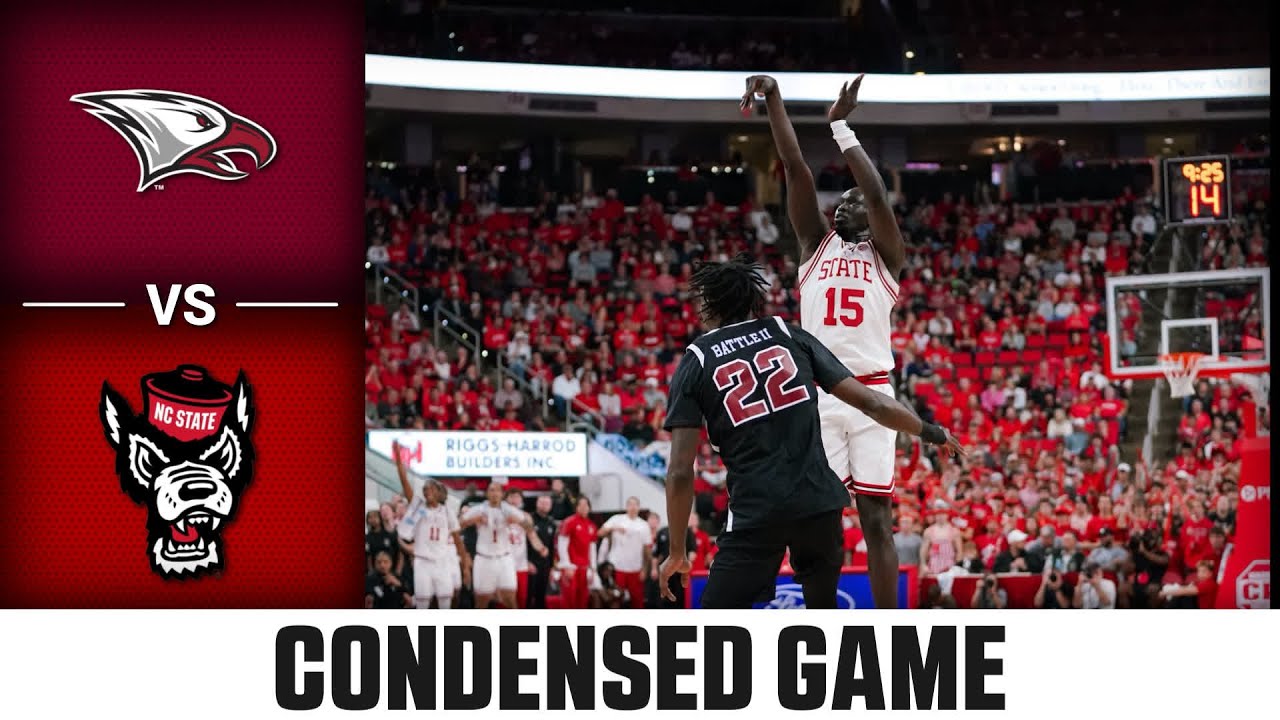 NC Central vs. NC State Condensed Game | 2025-26 ACC Men&rsquo;s Basketball