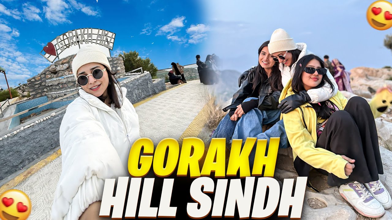 Karachi to Gorakh Hill Station by Road 🏔️ | The Coldest Place in Sindh? 🇵🇰 