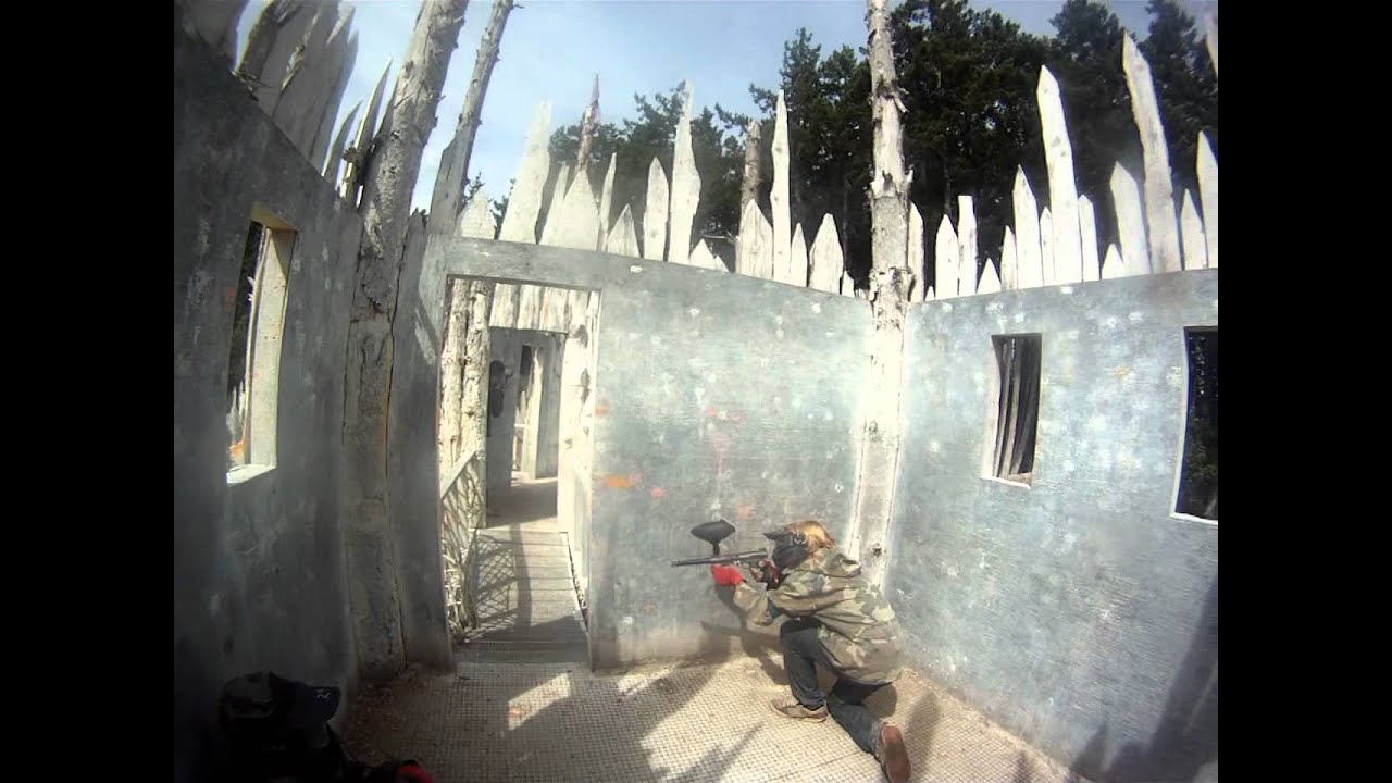 center bomb push @ tnt paintball in victoria
