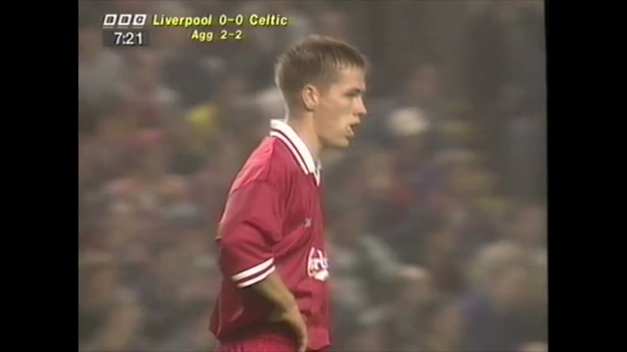 Liverpool fc vs. Celtic fc 0-0 UEFA Cup 1st round, 2nd Leg full first half 30-09-1997