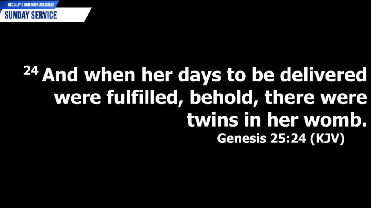 RCCG LP13 DOMINION ASSEMBLY SUNDAY SERVICE