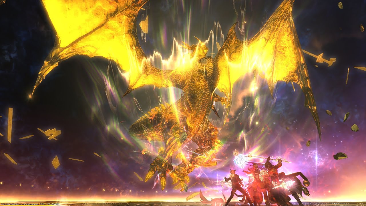 FFXIV The Unending Coil of Bahamut Ultimate (UCoB) SMN First Clear | :SteamHappy: