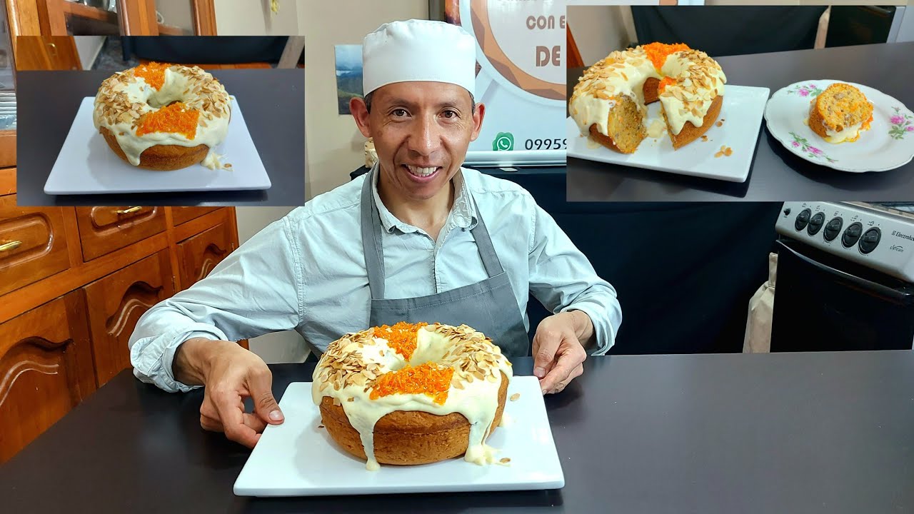 Морковный пирог (с прикосновением Луиса) Эквадор