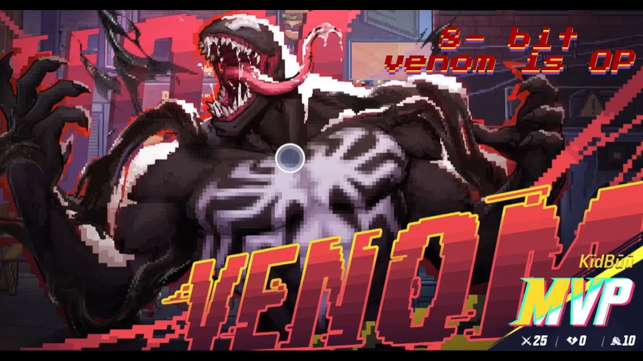 8-BIT VENOM LEADS TEAM TO PROMISE LAND