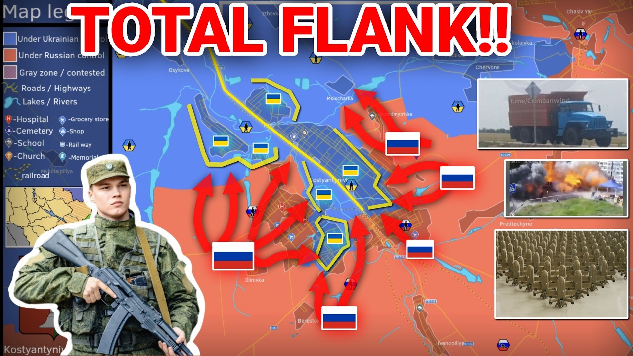Disaster for Ukraine Logistics: Main North South Highway Facing Imminent Cut Off [9 June 2026]​
