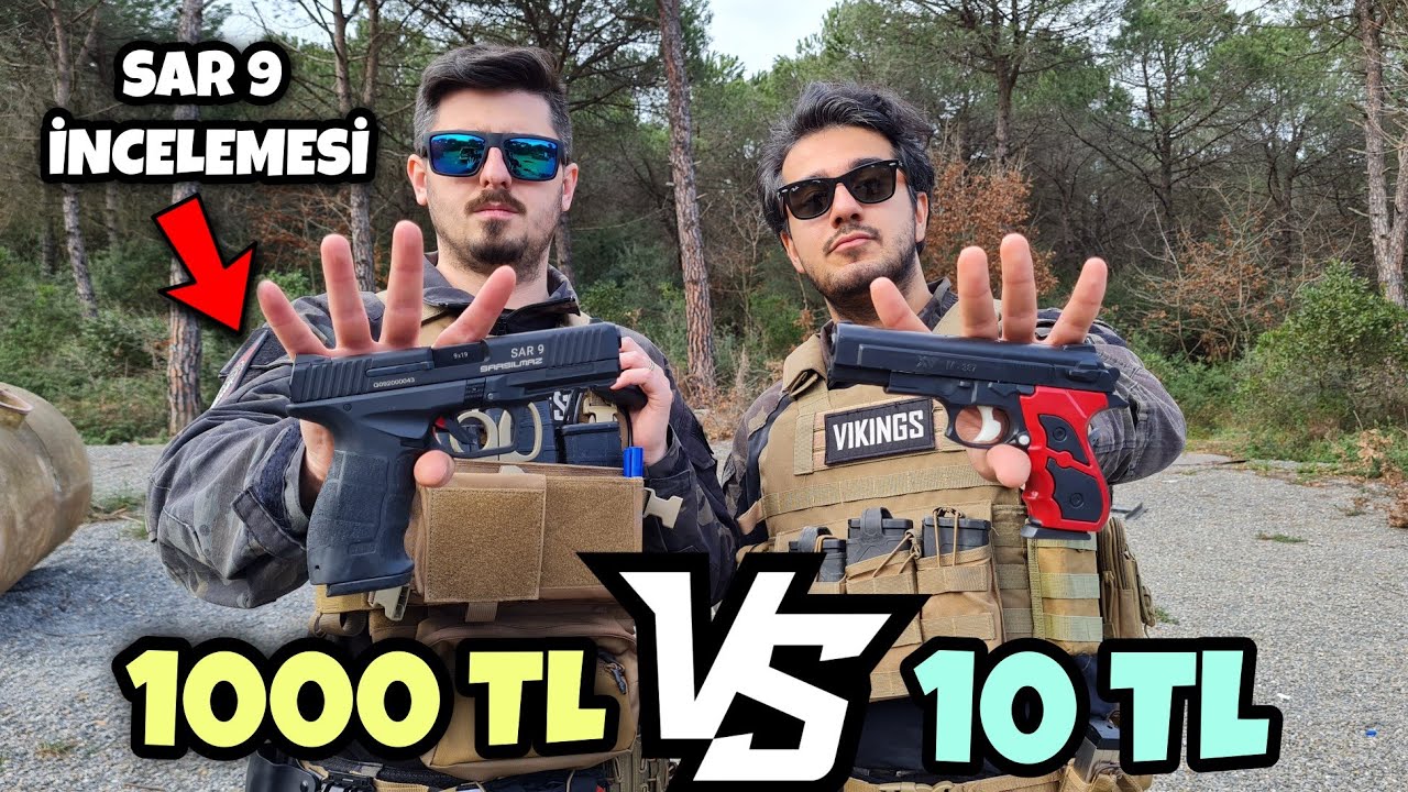 10 TL VS 1000 TL SARSILMAZ SAR 9 TABANCA İNCELEMESİ ! SAR 9 İLE REKOR 70 METRE ATIŞ ! @DeltaSays