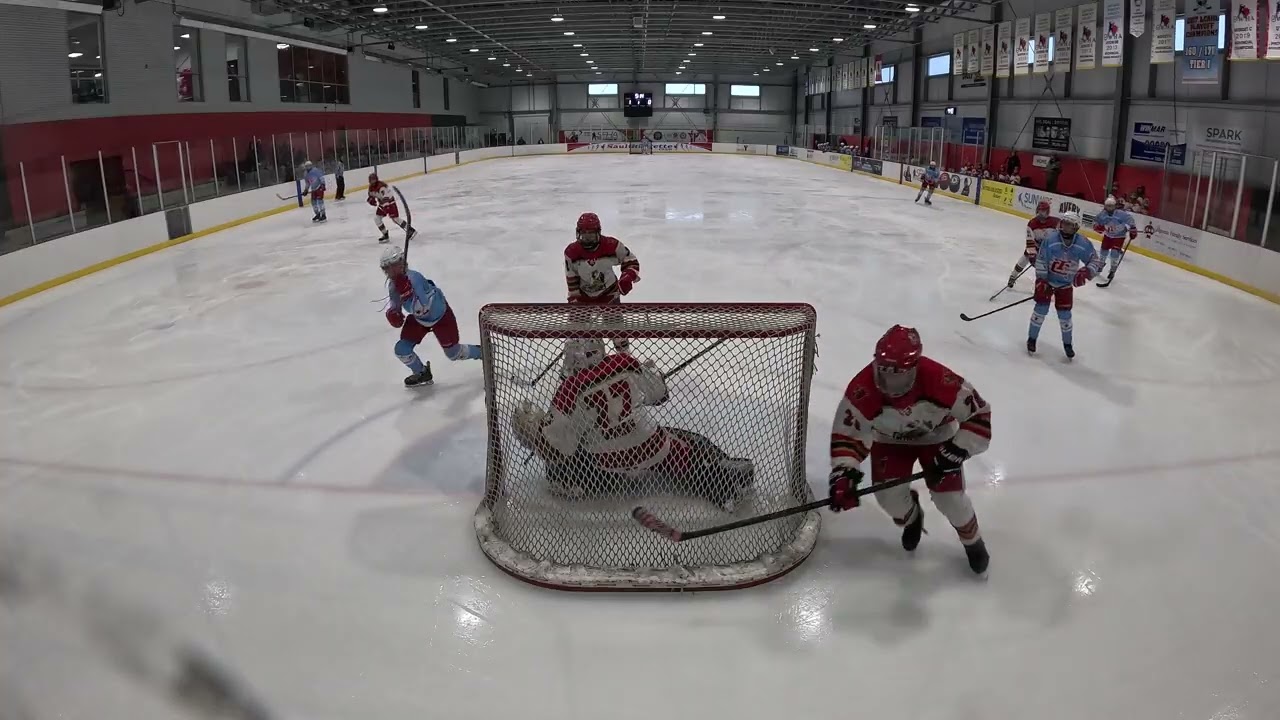 GRAHA Griffins 16U TII v Traverse City - Semi-finals - Goalie View - 1st period