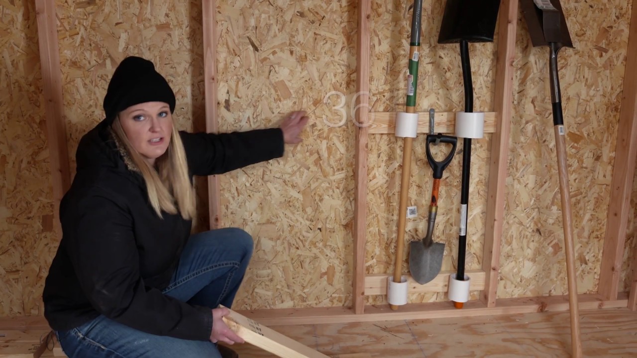 DIY Garden Tool Organizer