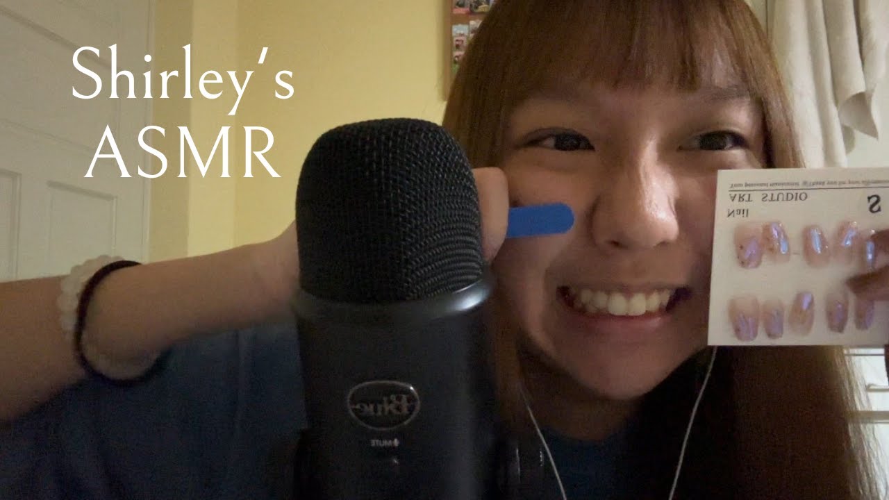 【台灣ASMR】在好朋友家過夜｜失戀了好朋友幫你卸妝、貼穿戴甲💅🏻