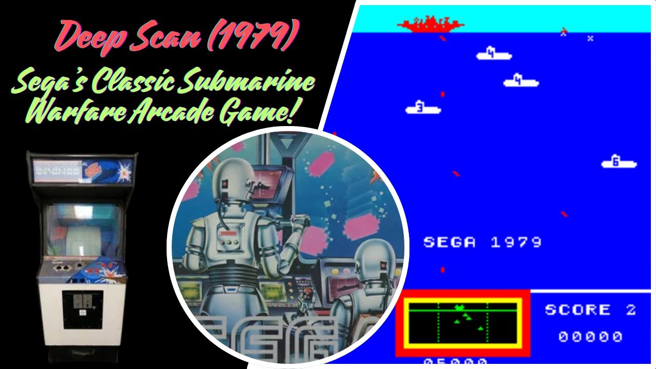 Deep Scan (1979) &ndash; Sega&rsquo;s Classic Submarine Warfare Arcade Game! ⚓🚢
