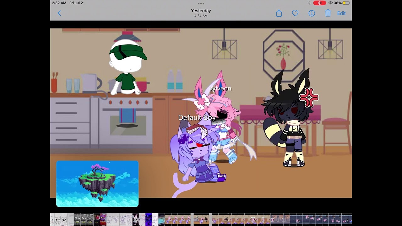 Espeon x umbreon movie GACHA VERSION part 1