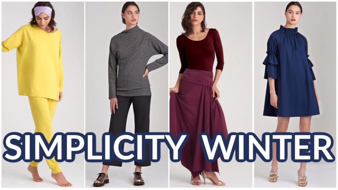 Simplicity Winter/Holiday Sewing Pattern Collection  |  First Impression Review