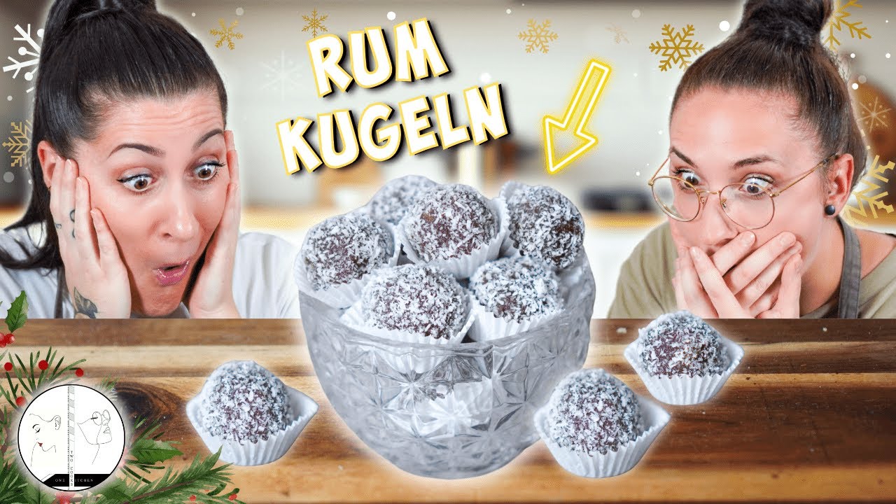 🎄🍪 RUMKUGELN in Rumkugeln?! das ultimative Weihnachtspl&auml;tzchen! 🍫✨
