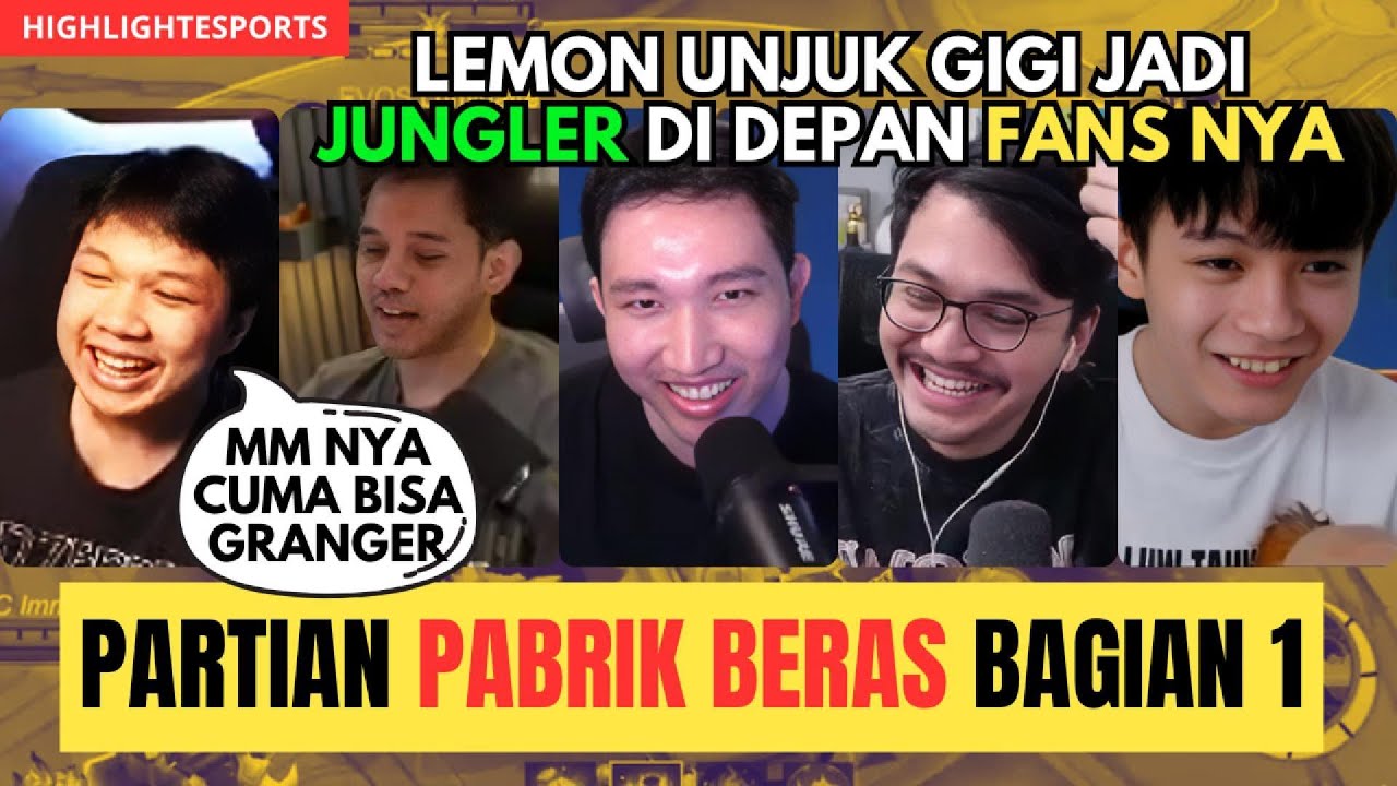 PART 1 LEMON LANGSUNG MINTA JADI JUNGLER 