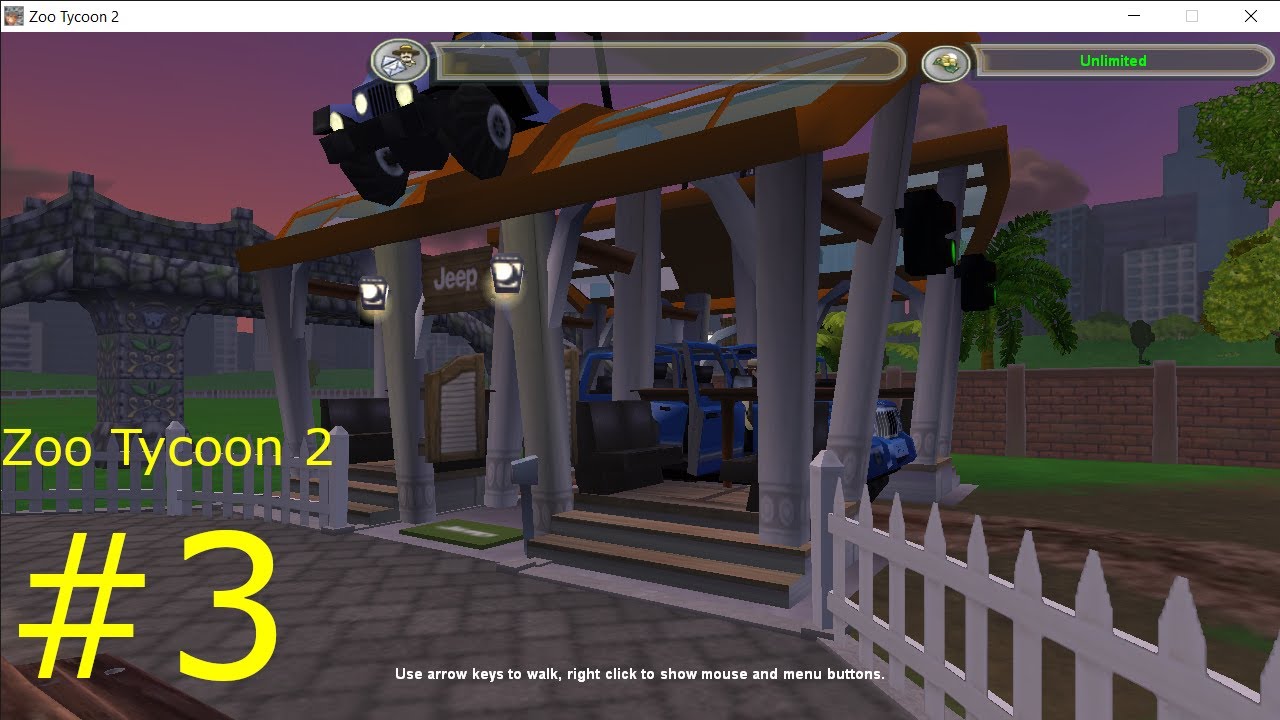 Finishing The Jeep Area | Zoo Tycoon 2 Episode 3