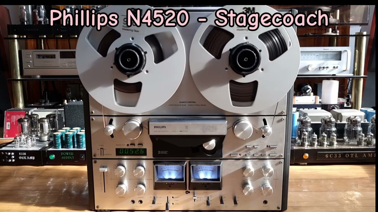 (녹음)PHILLIPS N4520 OPEN REEL TAPE DECK : Stagecoach