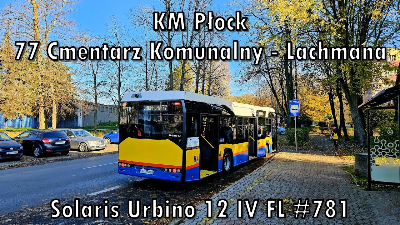 KM Płock - linia 77, Solaris Urbino 12 IV FL #781