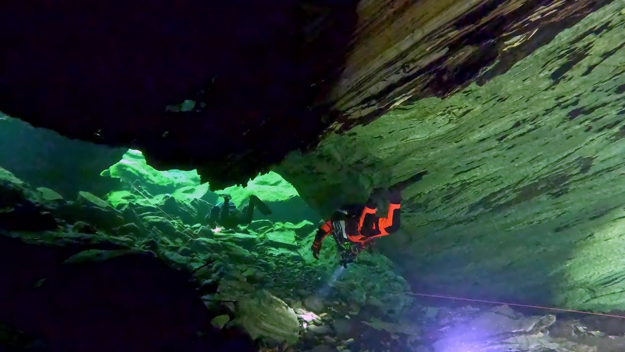 Discover Cave Diving / Scuba Diving at Plura Cave, Norway / Grottdykning i Plura Valley, Mo i Rana