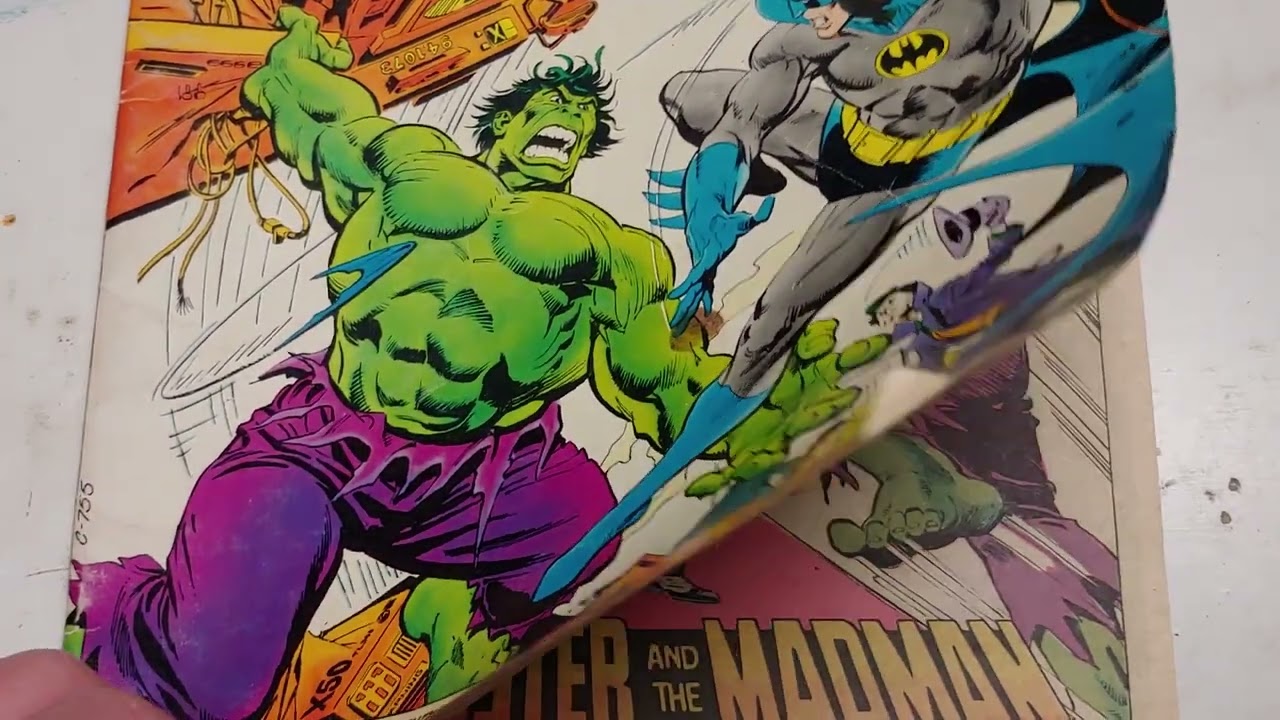 EP 237 Batman vs The Hulk DC/Marvel 1981 by Len Wein & Jose Luis Garcia-Lopez.