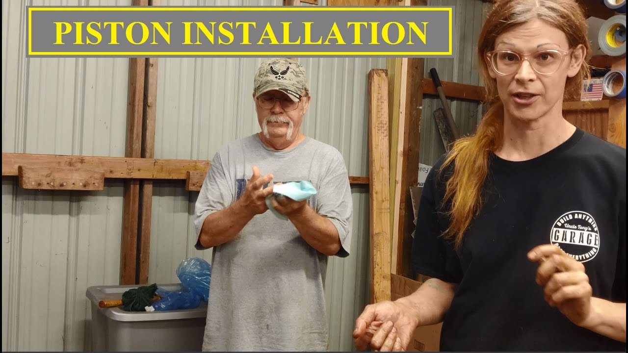 We Install the Pistons in the Slant 6