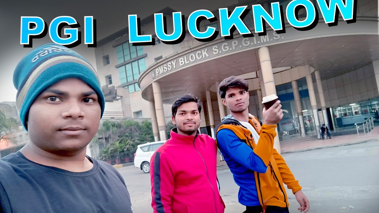 Vlog#77 Lucknow SGPGI Campus Tour | PGI Hospital Vlog | Anand Sonkar