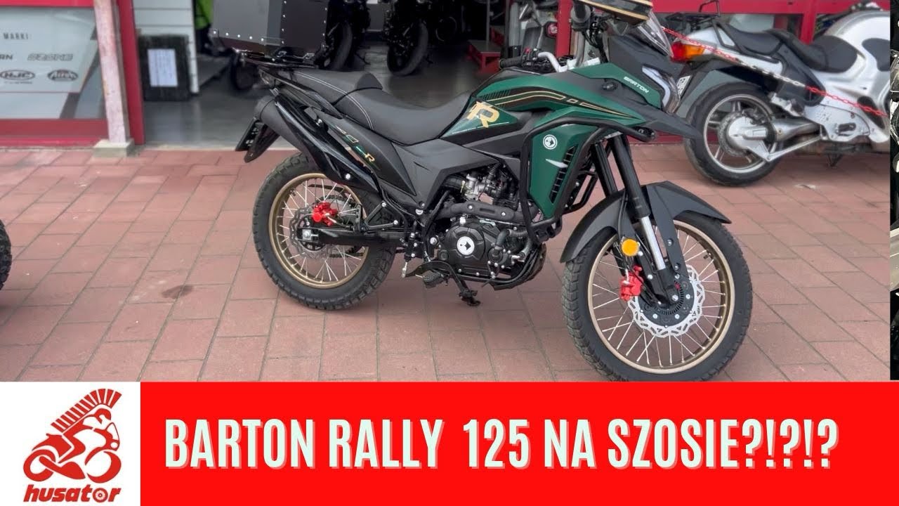 Jak jeździ Barton Rally 125 Euro 5+ 15 KM?? 