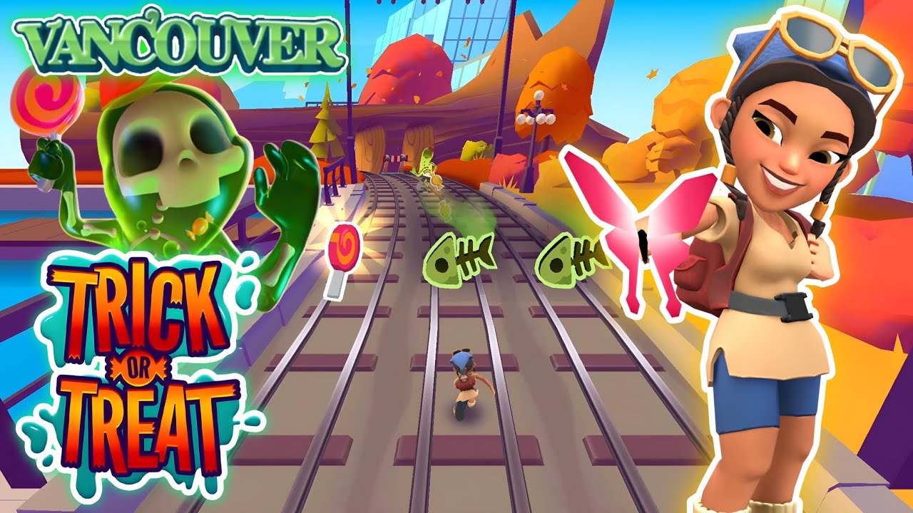 NEW CHALLENGE TRICK OR TREAT - HALLOWEEN EVENT IN VANCOUVER AUTUMN 2021 - SUBWAY SURFERS 2024