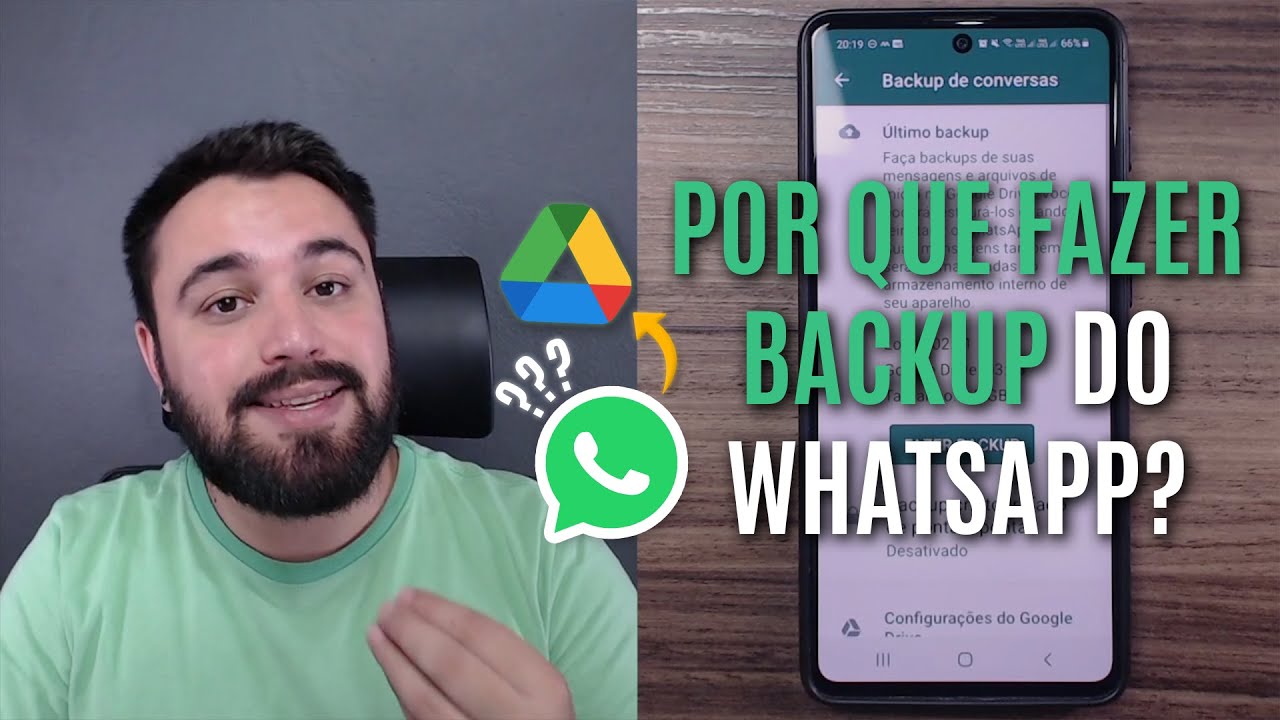 O MOTIVO PARA VOC&Ecirc; FAZER O BACKUP DE CONVERSA NO WHATSAPP