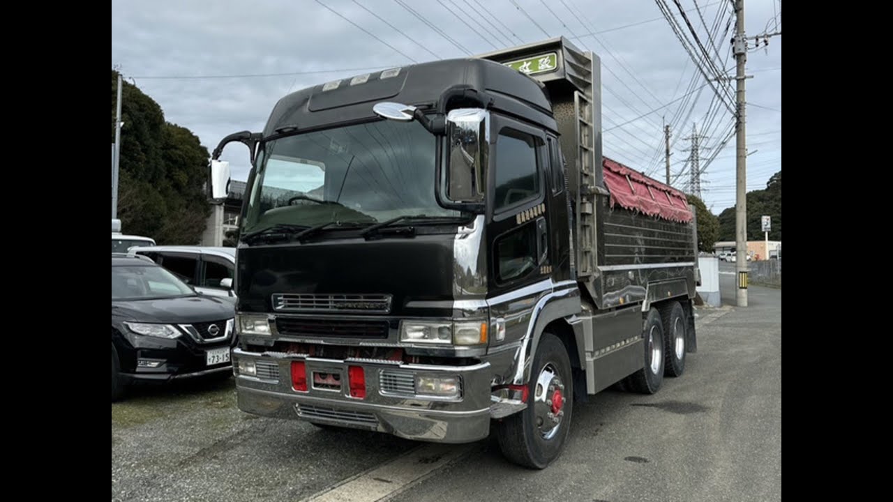 販売車両　三菱ふそう スーパーグレートカスタム　8M21生430 （ブラック）