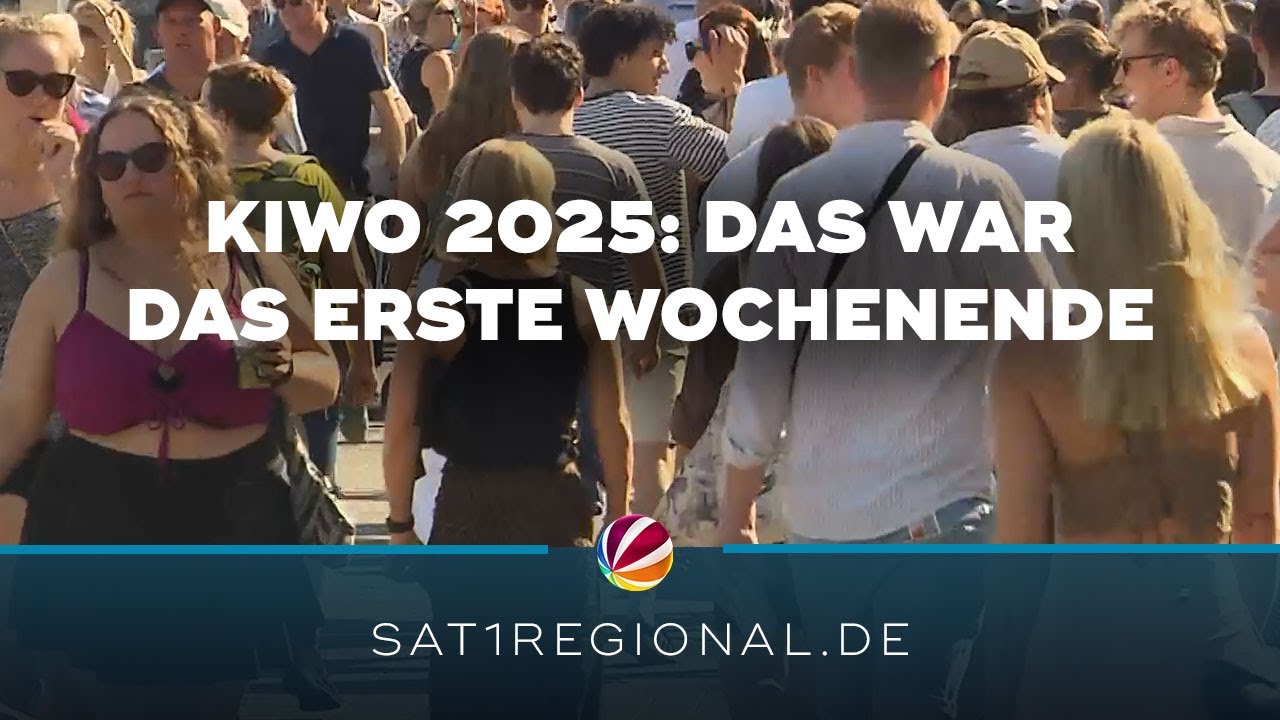 Kieler Woche 2025: Feierlaune und Sonne satt an erstem Kiwo-Wochenende