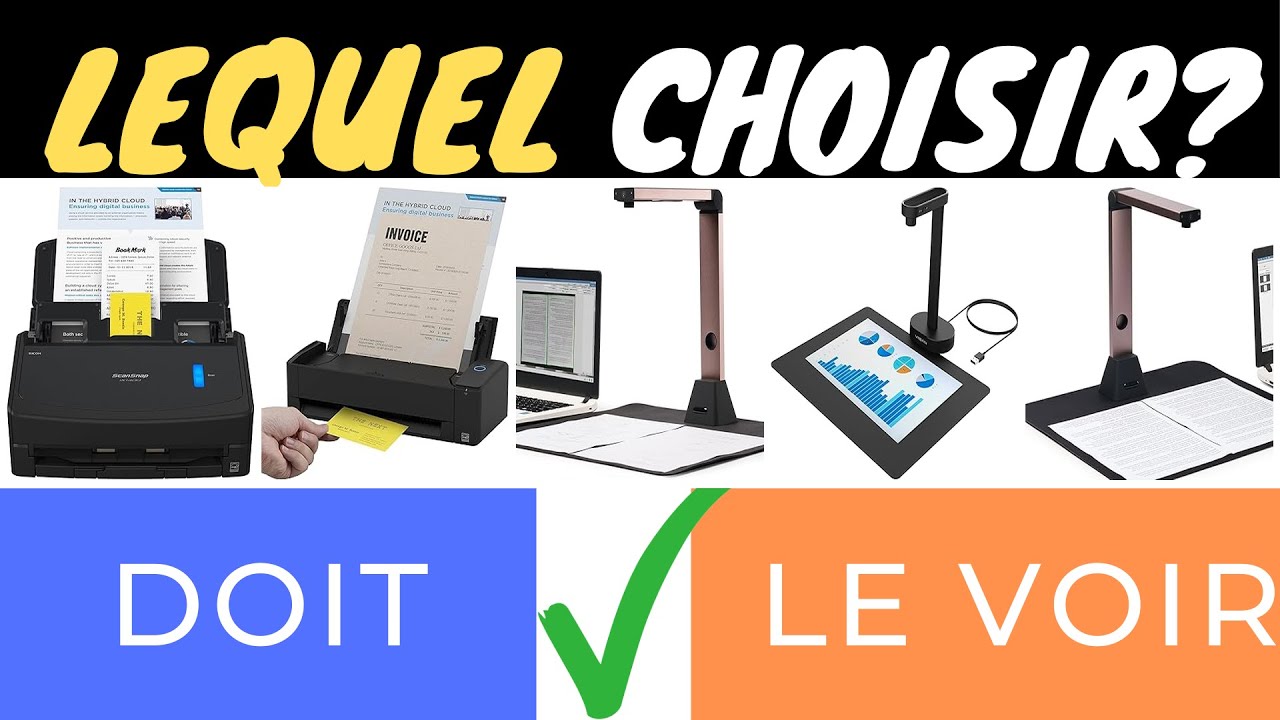 DÉCOUVREZ LES MEILLEURS SCANNERS HAUTE VITESSE EN 2025 ! 🚀📄 EFFICACITÉ GARANTIE !