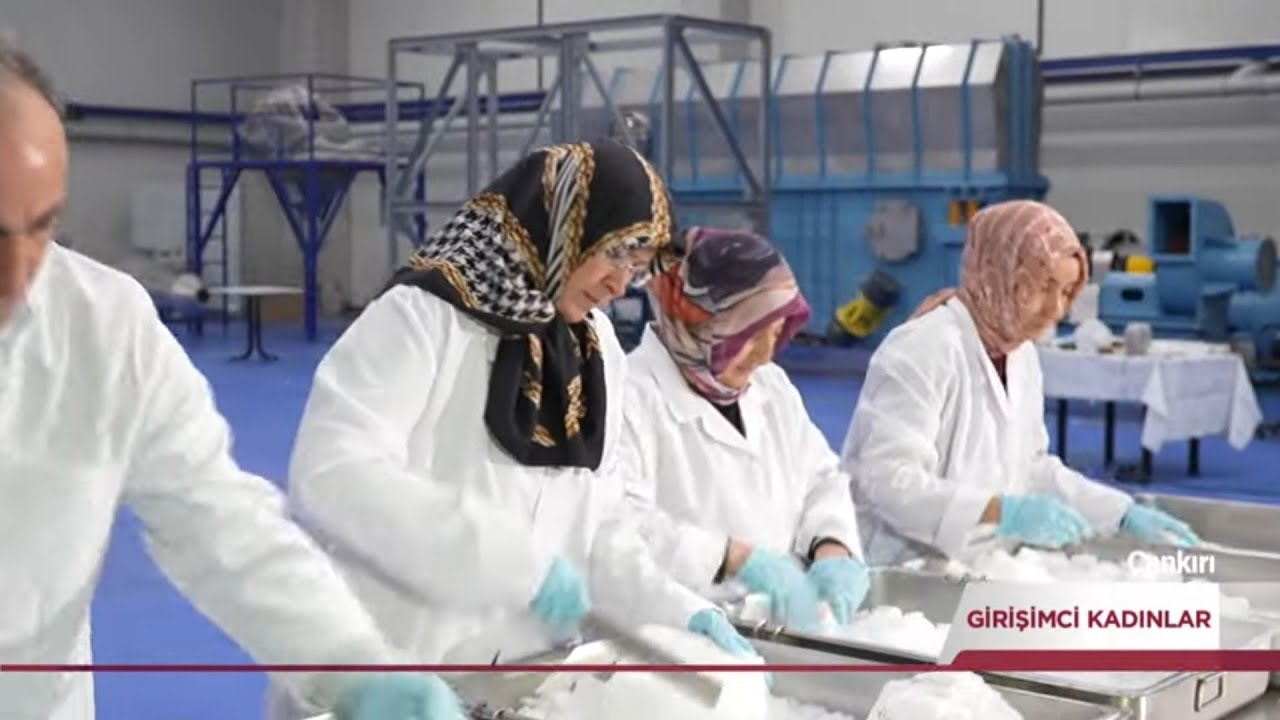 AMİNE ÖZKAN Çankırı'da 2. kristal kaya tuzu fabrikasını kurdu. Tuzcu Baba - Berrak Tuz - TURKSALT