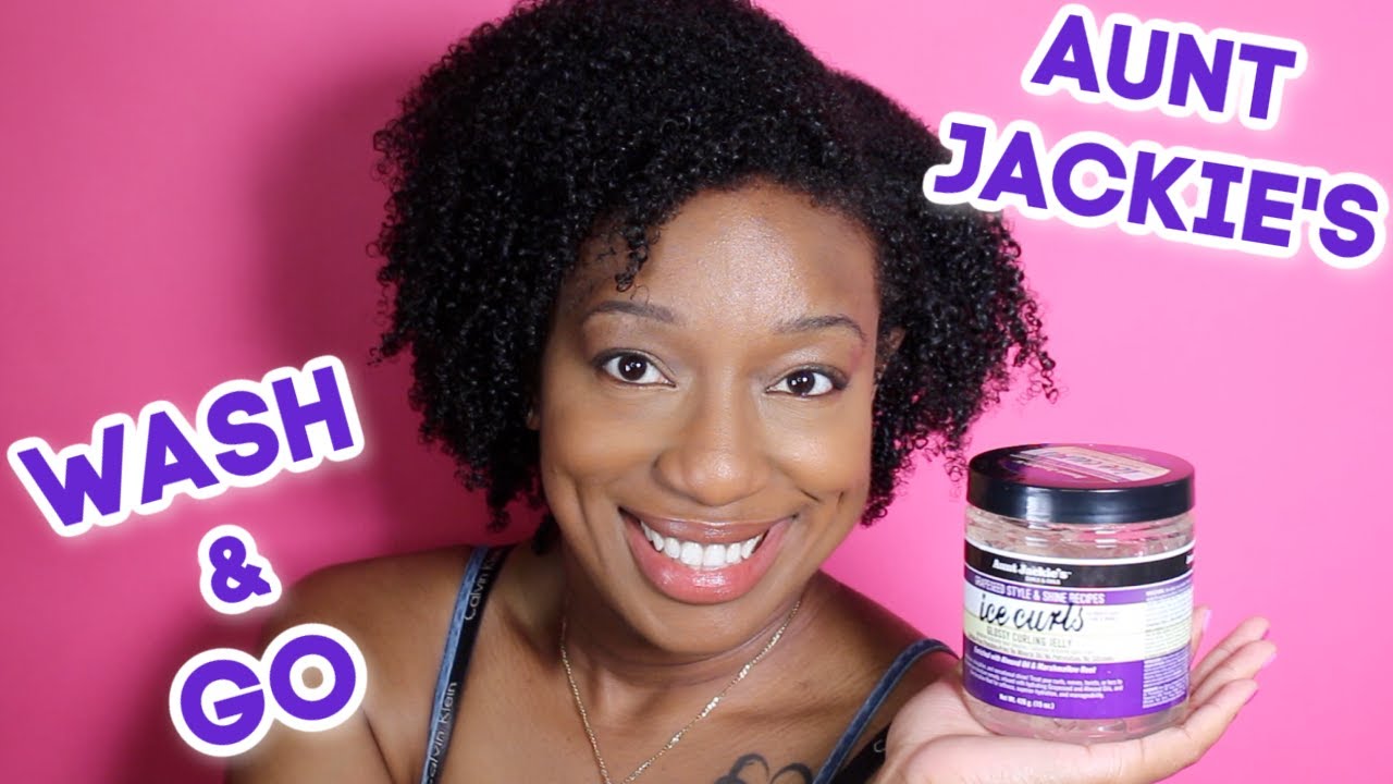 Wash and Go using only Aunt Jackies Products On Type 4 Hair | Latasha Chanel