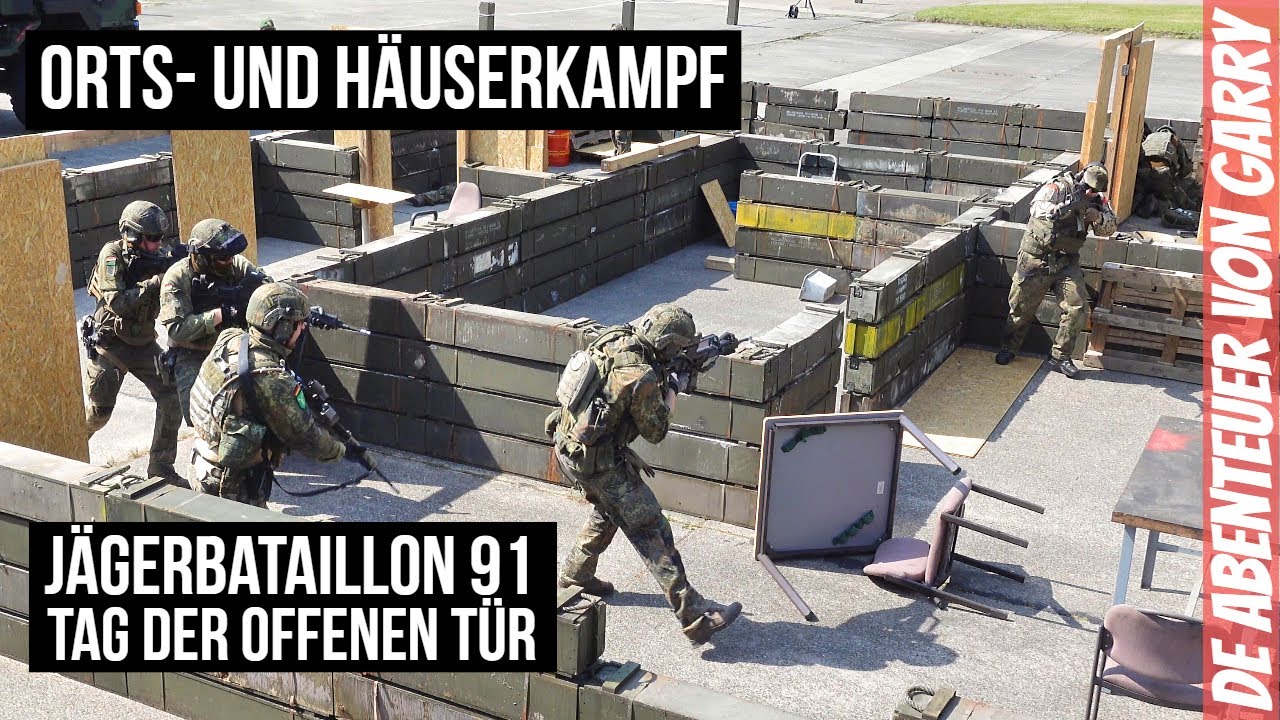 Orts-  und Häuserkampf I Jägerbataillon 91 I Bundeswehr I Tag der offenen Tür