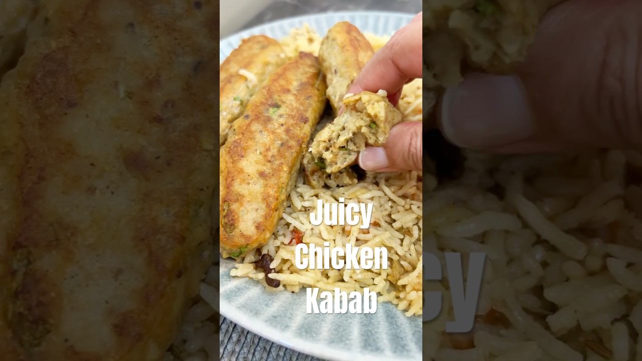 Juicy Chicken Seekh Kebabs | Perfect Ramadan Meal Prep, Lunch Boxes, Leftover Food & Protein Boost