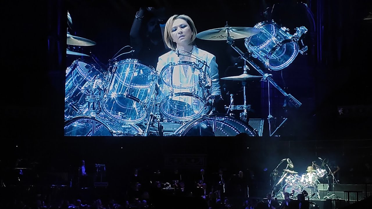 Yoshiki Classical - Drum Solo at Royal Albert Hall in London (October 13, 2023)