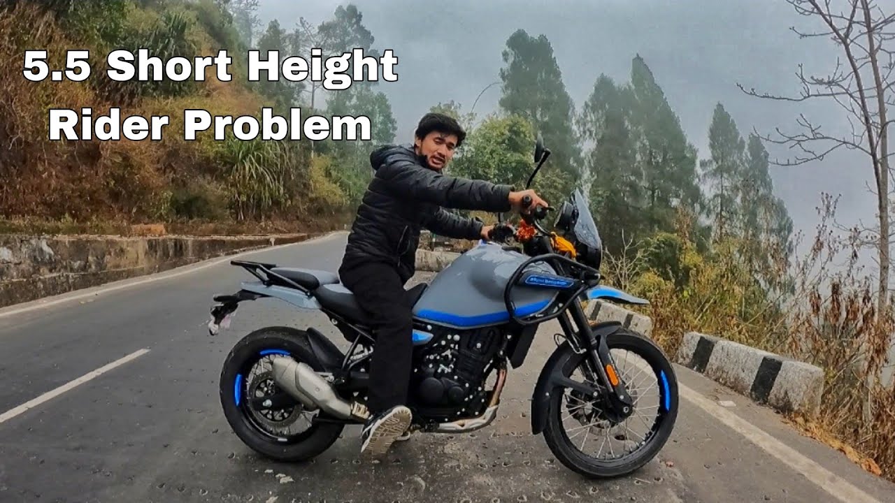 5.5 Проблема с мотоциклом Himalayan 452cc для невысокого райдера